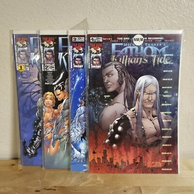 4x Top Cow Fathom Killian's Tide Comic Lof VF #1-4