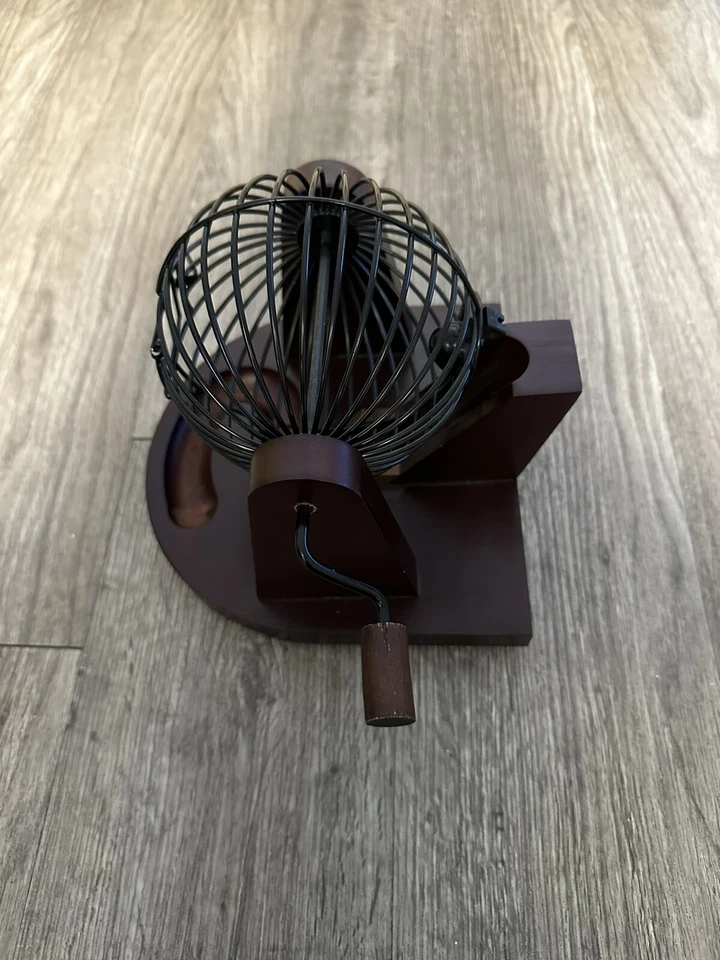 Pavilion Games Deluxe Wooden Bingo Metal Ball Hopper - Image 2 of 4