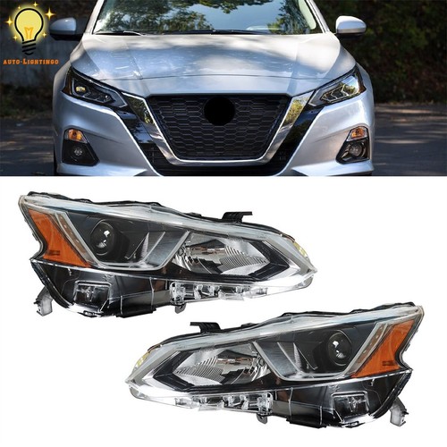 Pair Projector Headlights For 20192020 Nissan Altima Headlamps