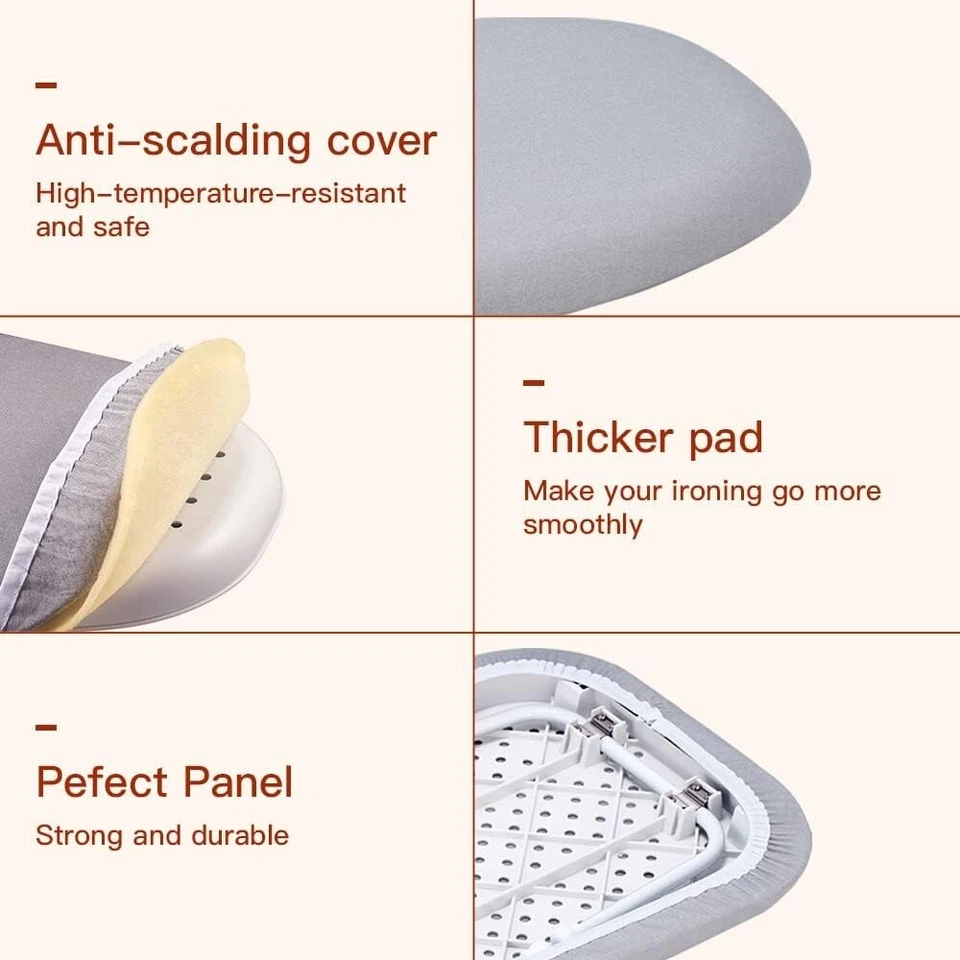 Folding Ironing Board Portable Mini Ironing Board for Household Easily Folds - Image 4 of 4