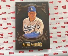 2021 TOPPS ALLEN GINTER X BASEBALL SP BASE CARD DODGERS TOMMY LASORDA #303 