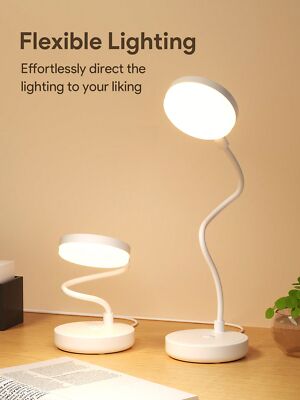 3 Farben verstellbar Tisch Arbeitszimmer Leuchte Touch Control LED Nachttisch Leselampe