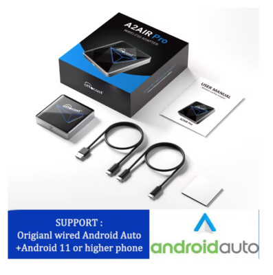 OTTOCAST A2Air PRO Wired To Wireless Android Auto Adapter Andro