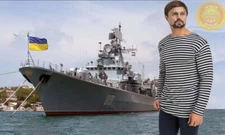 DarkBlue LongSleeve Ukrainian Army USSR Telnyashka Military Striped shirt Cotton