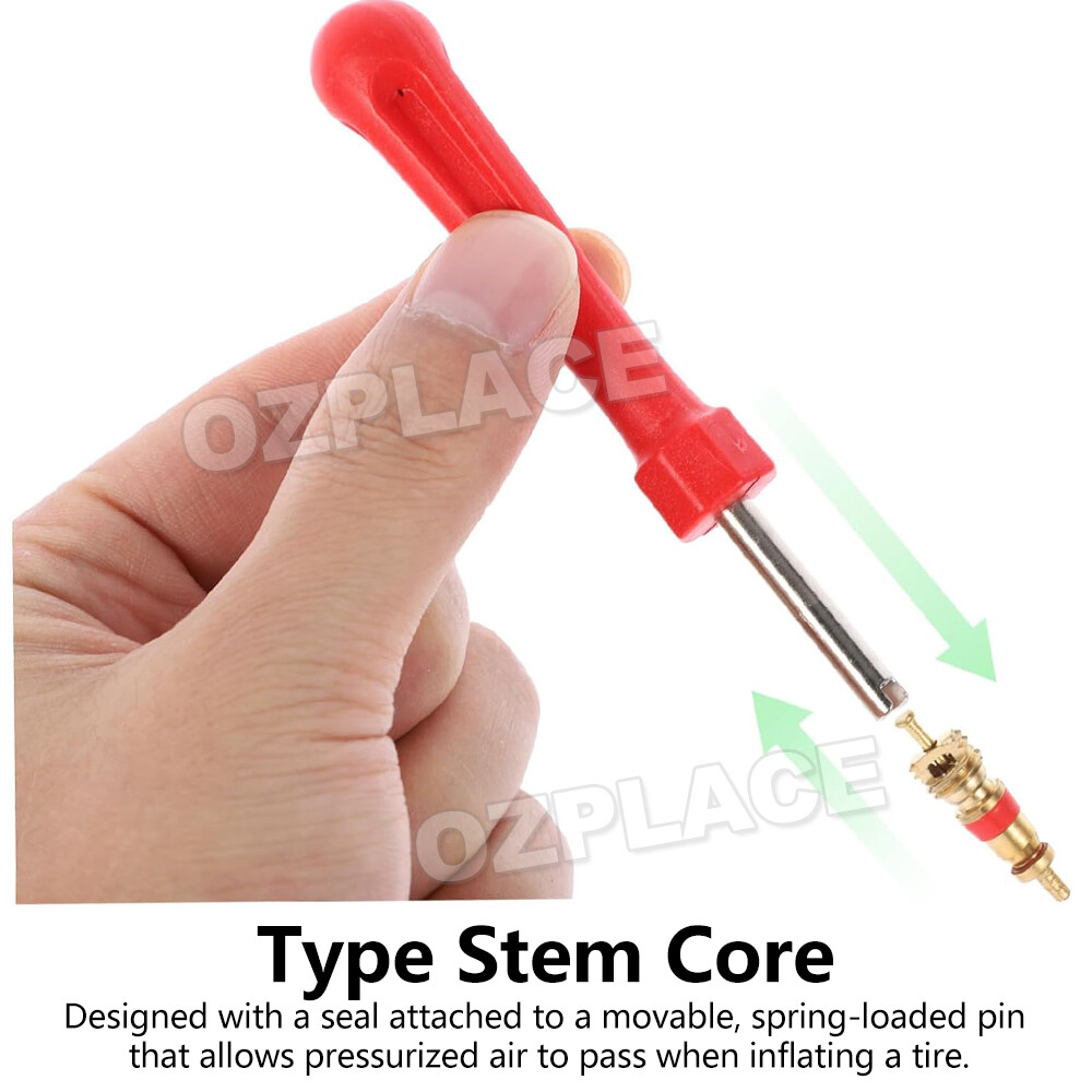 33pcs Car Tyre Valve Repair Tool Sets With 4in1 Valve Stem Removal