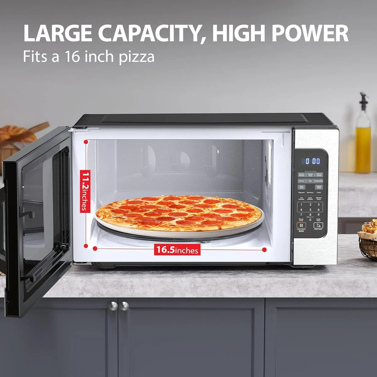 Large microwave countertop deals