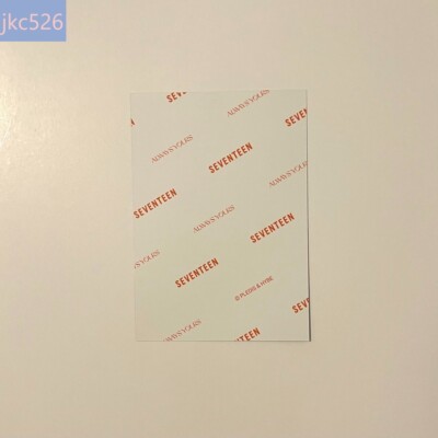 SEVENTEEN JAPAN BEST ALBUM [ALWAYS YOURS] OFFICIAL SELFIE PHOTOS