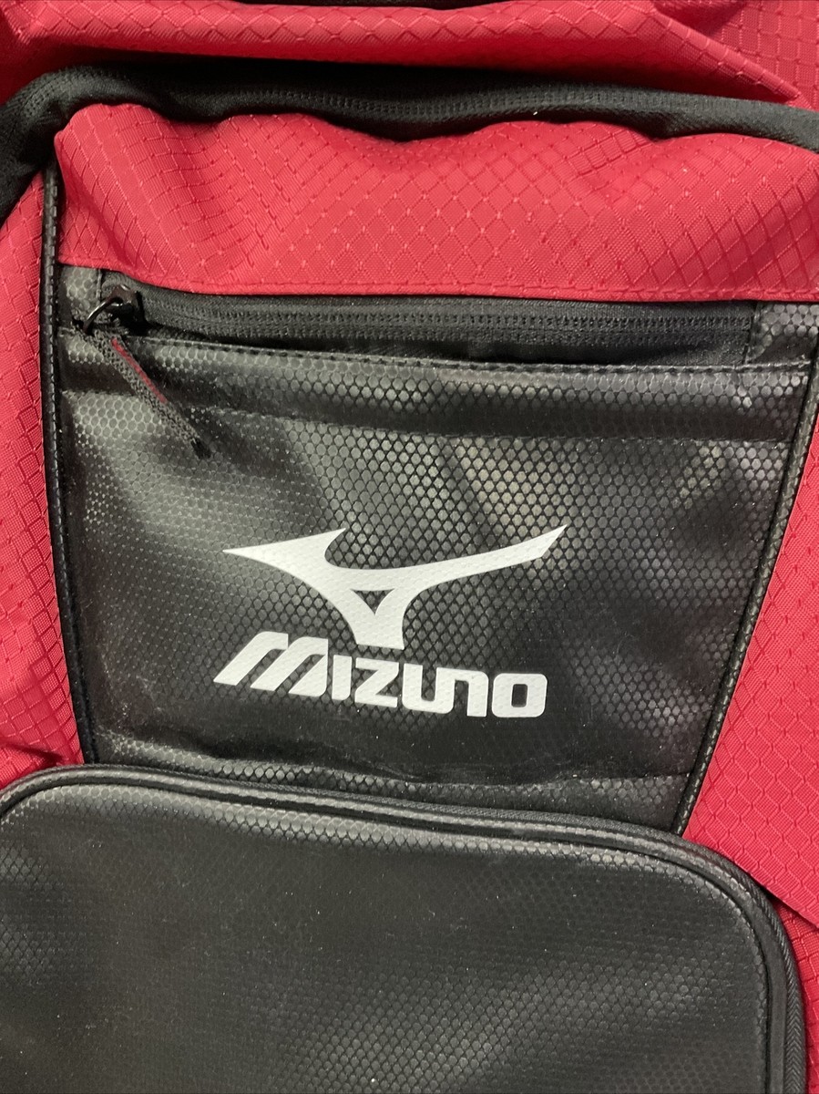NEC レッドロケッツ ミズノ社製オリジナルバック　未使用品　タグ付き　非売品 Mizuno Backpack Black Red Durable Comfortable New Without