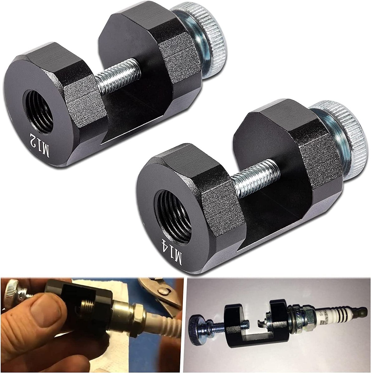 h　ジュン40個 12mm &14mm Engine Spark Plug Caliper Universal Precision Car Spark