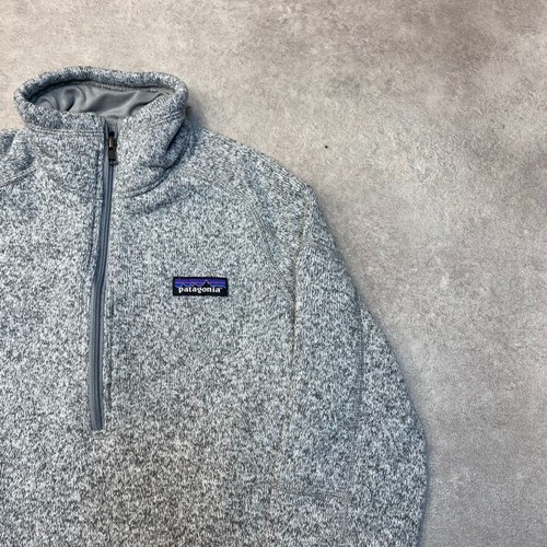 Patagonia Fleece Mujer XS Better Suéter Media Cremallera Senderismo Chaqueta, Gris - Imagen 2 de 10