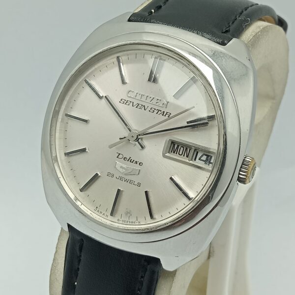 CITIZEN Seven Star Deluxe Automatic 4-520238TA Vintage Watch | eBay