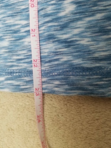 Genuine Sonoma Jean Company Girls M Heather Blue Long Sleeve Shirt Vintage 90s - Picture 6 of 6