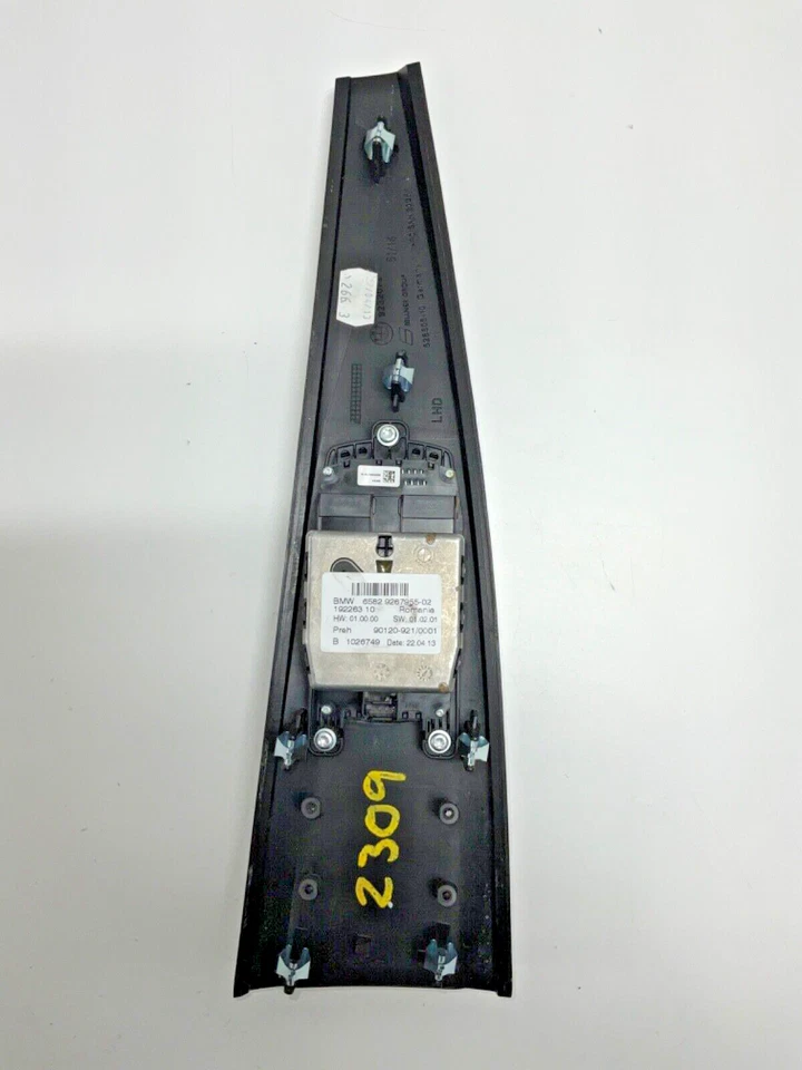 BMW 335i XDRIVE 2013 2,0 L panel de moldura controlador táctil 65829267955-02 OEM Foto 4 de 4