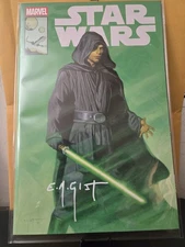 STAR WARS #1 GIST SIGNED EXCLUSIVE TRADE VARIANT 1ST KEZRIN ALMOVAR SDCC 2025