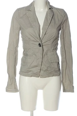 ZARA TRAFALUC Blazer court Dames Blazer T EU 36 gris clair-blanc cassé - Photo 1/4