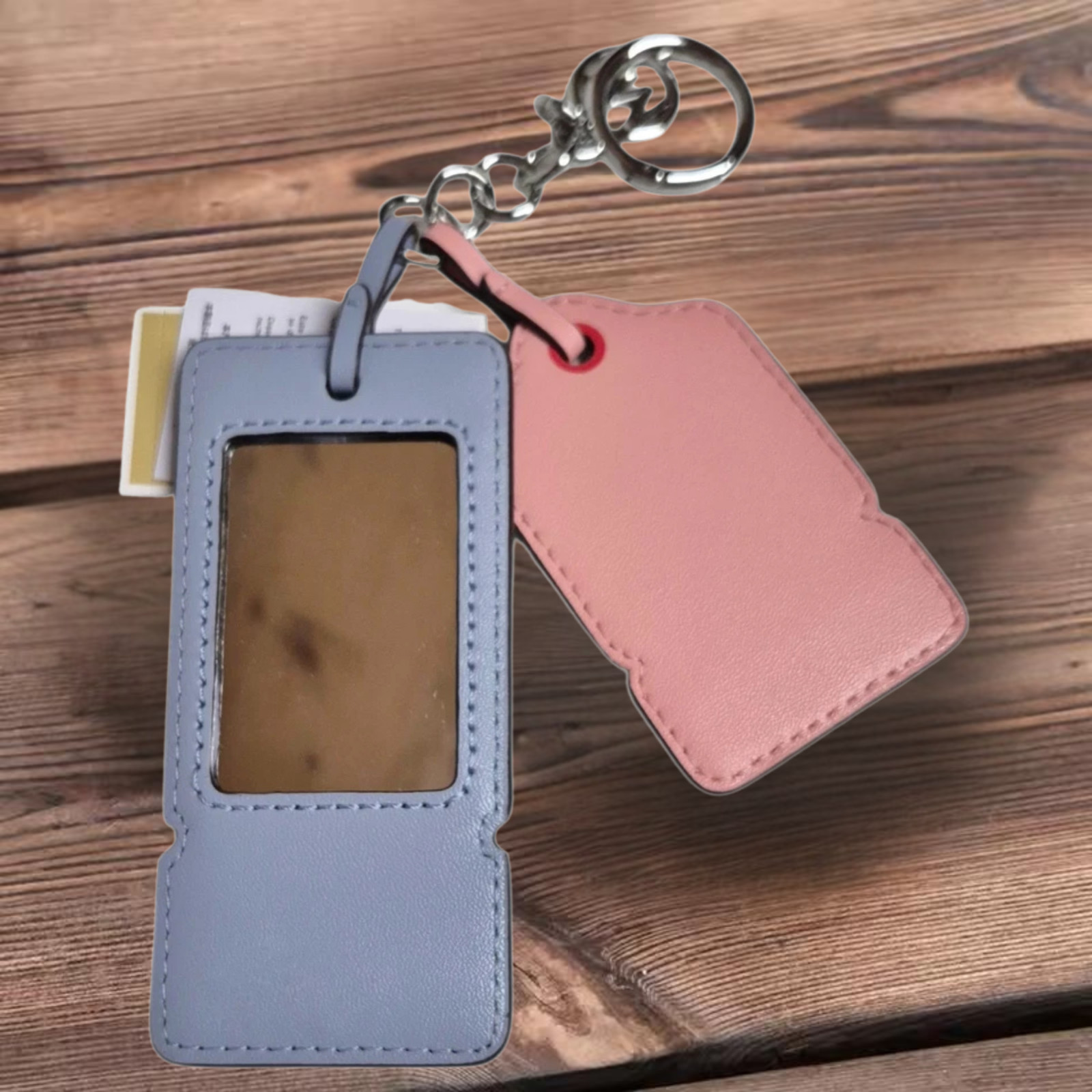 Michael Kors Giftables Luggage Tag MK Key Chain Dark Sangria thumbnail 5