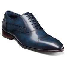 Stacy Adams Shoes Kallum Cap Toe Oxford Navy Size 9 — photo 2