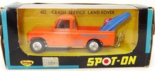 SPOT-ON NO. 402 1:42 LAND ROVER TOW TRUCK - MINT BOXED    L2