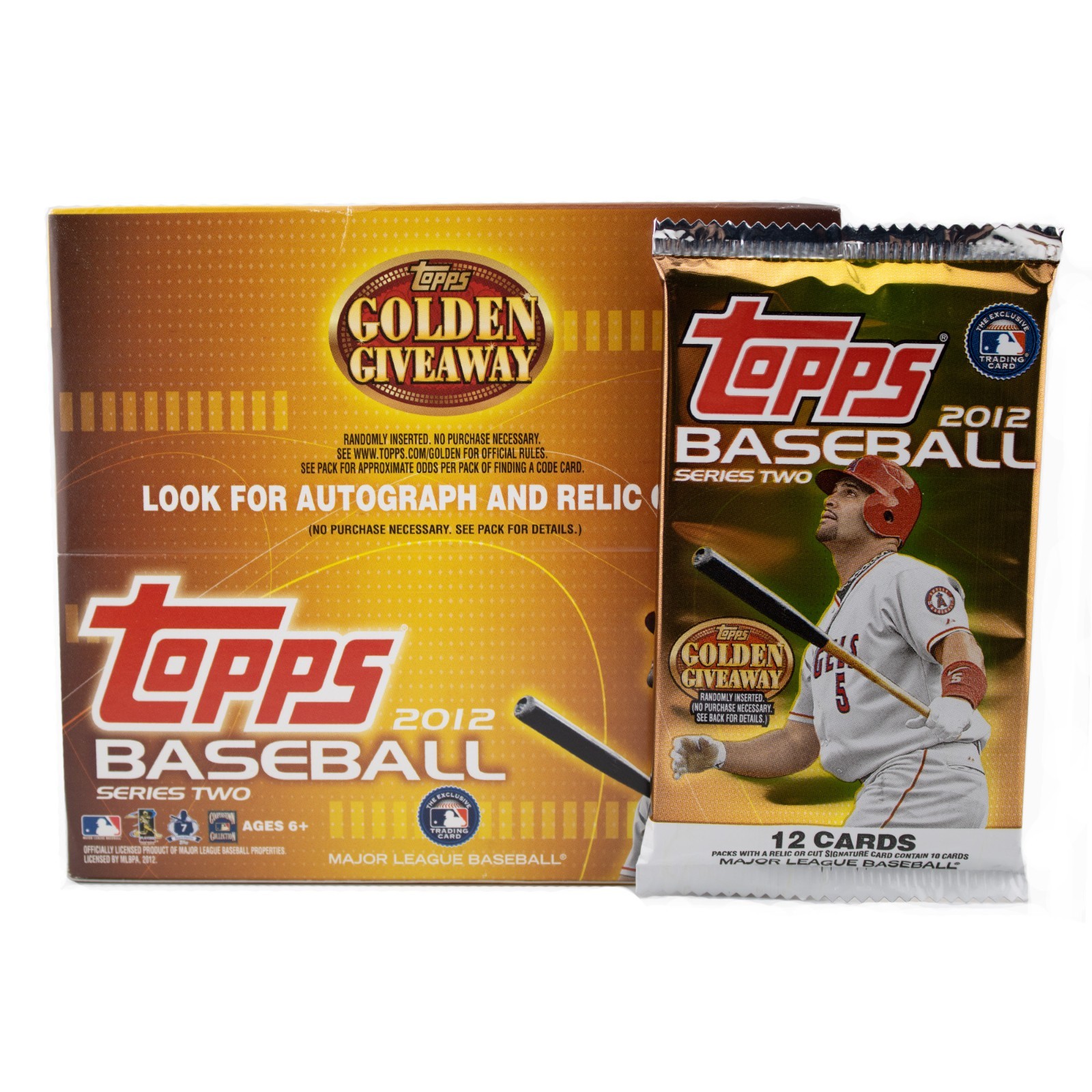 2012 Topps Series 2 Baseball Retail Pack Factory Sealed Unopened Baseball Packs