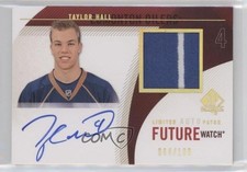 2010-11 SP Authentic Future Watch Limited 64/100 Taylor Hall #280 Patch Auto 5ui