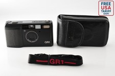 Read  NEAR MINT Ricoh GR1 Black 35mm Compact Film Camera Case Strap JAPAN 177