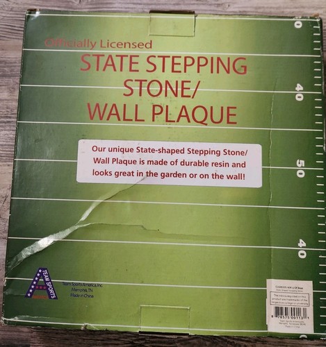 Texas Longhorns State Stepping Stone Officially Licensed Wall/Garden Plaque - Picture 7 of 7