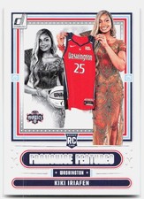2025 Donruss WNBA #18 Kiki Iriafen Franchise Features Washington Mystics