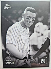 2025 Topps Black and White Aaron Judge NY Yankess #072