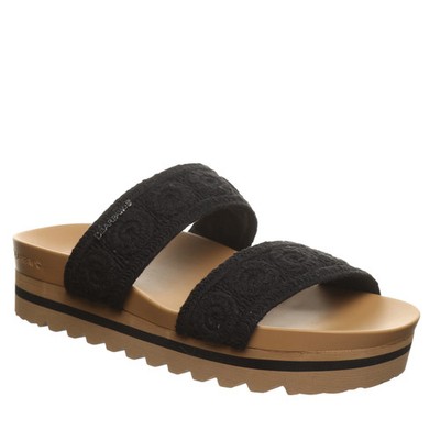 Bearpaw Mandy Womens Comfort Sandals Black - 11 Medium