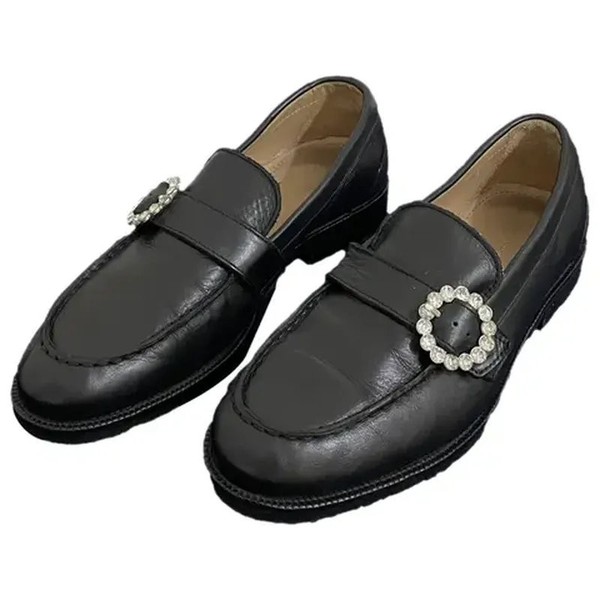 Women & Other Stories Loafers Black Leather 38 #3G6J