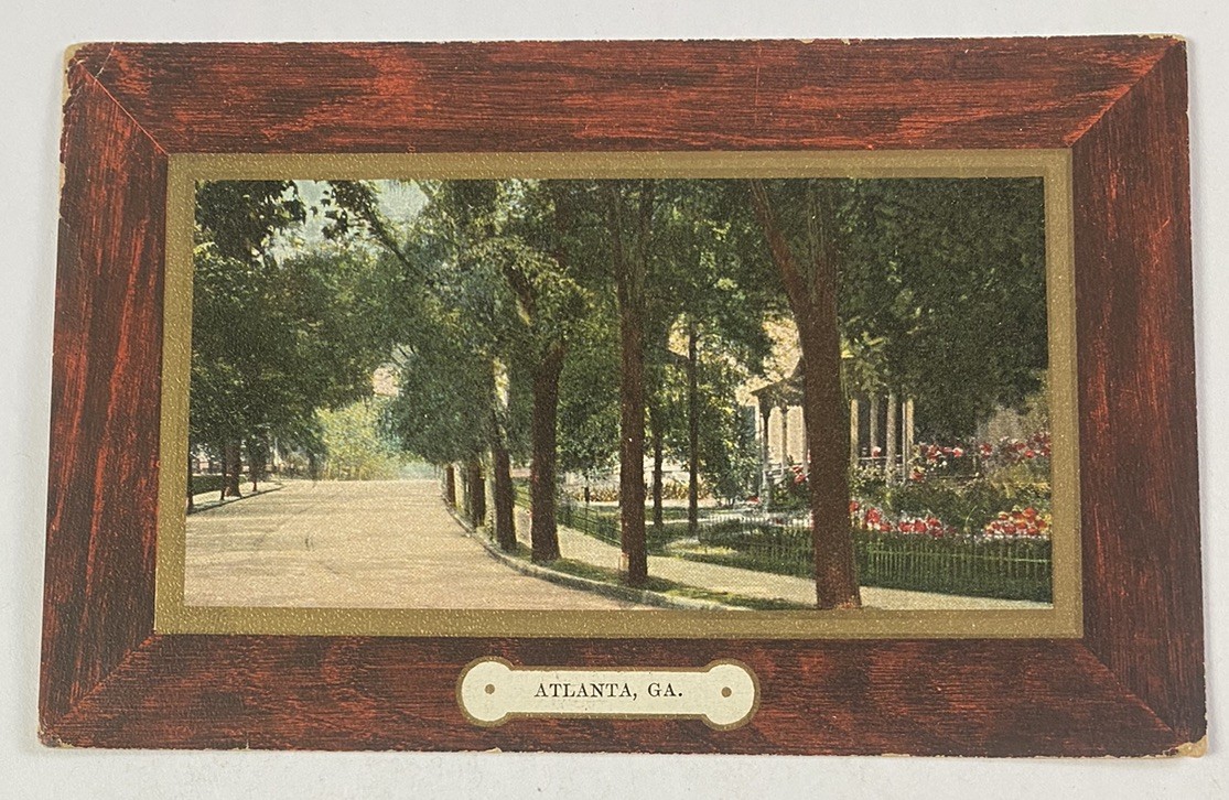Vintage 1910s Postcard ~ Washington Street Looking South ~ Atlanta Georgia GA
