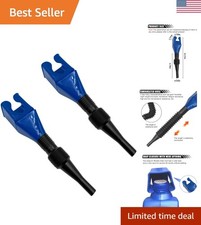 Retractable Car Fuel Funnel, Plastic Car Draining Tool Clasp Funnels, Flexibl...