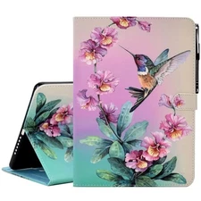 Case for Galaxy Tab A9 Plus 11 Inch 2024 PU Leather Stand Cover with Auto Wake/S