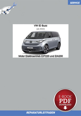 Download PDF VW ID Buzz (ab 2022) Reparaturleitfaden Motor Elektroantrieb E...