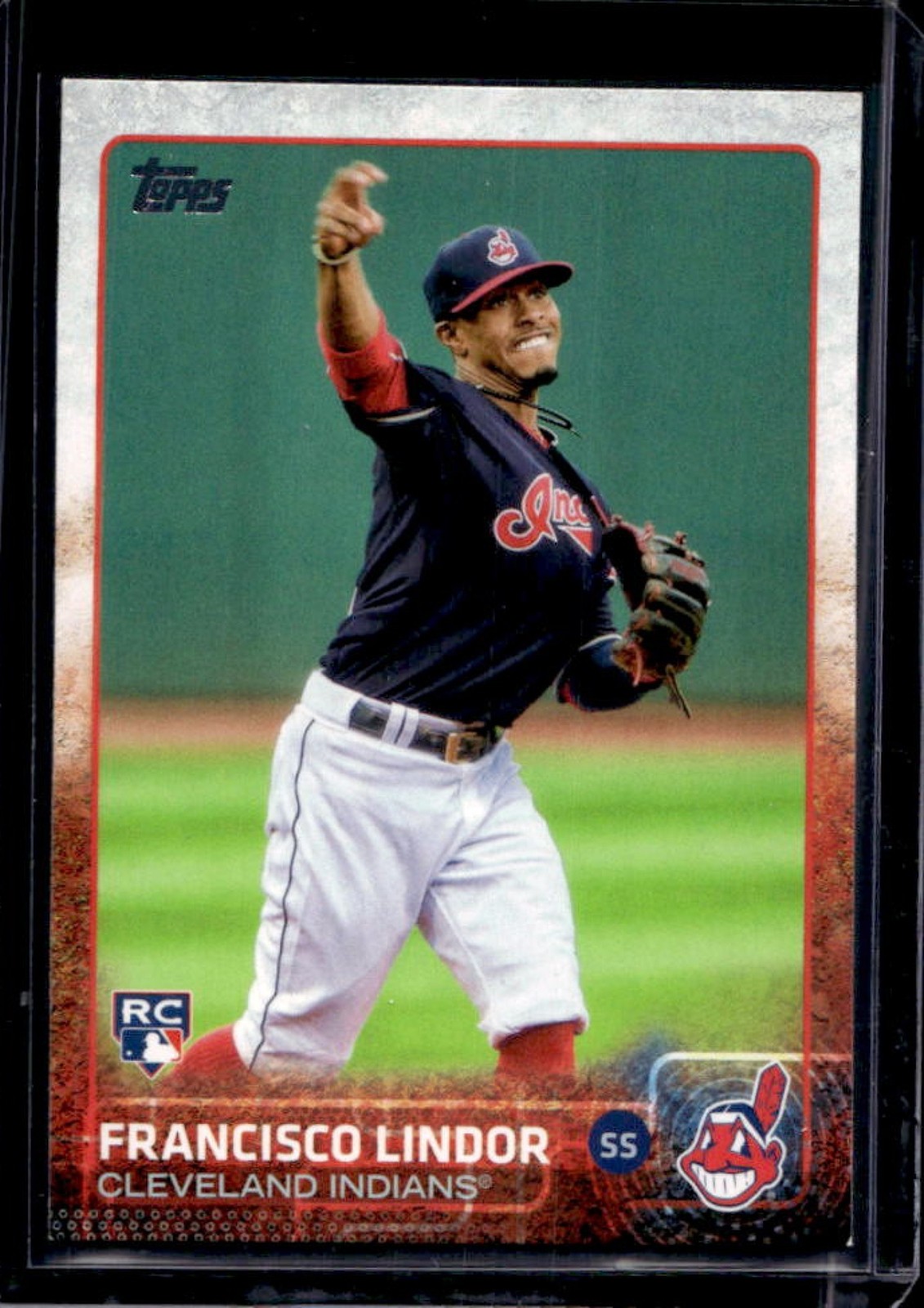 2015 Topps Update Francisco Lindor RC Rookie #US82 Indians