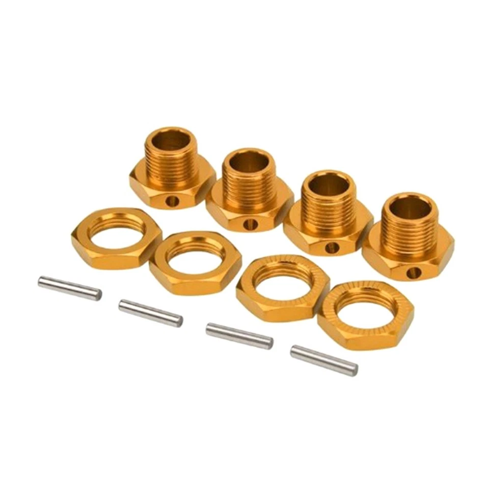 17mm Alloy Wheel Hubs Hex Adapter Connecter For HSP 1/8 RC Car Truck Upgrade B - Image 3 of 4
