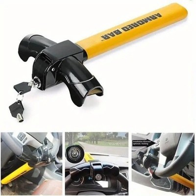 Fit For All Cadillac Steering Wheel Lock Luxury Anti Theft System Strong Steel