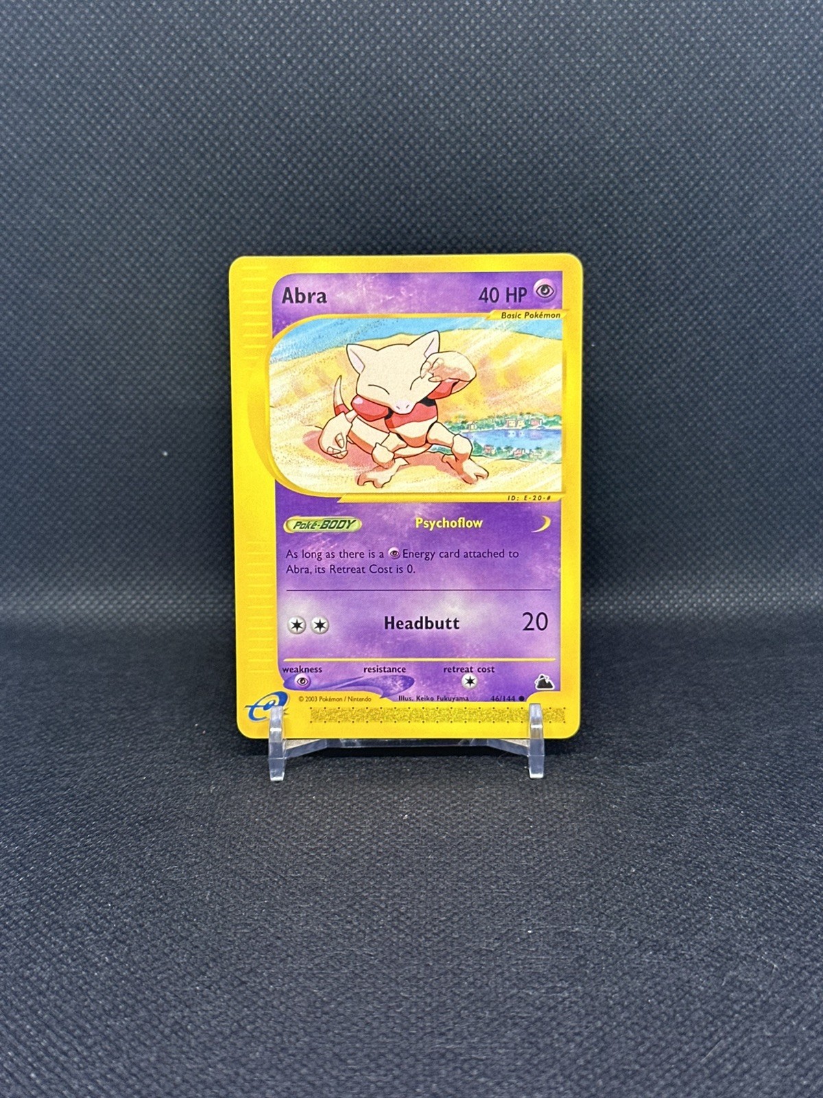 Pokemon TCG - Abra - nonfoil - Skyridge 46/144 NM