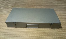 Vintage Atco Metal Slide Storage Box Case Holds 150 35mm Slides