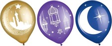 Eid Mubarak Celebration Ramadan Religious Theme Party Decoration Latex Balloons