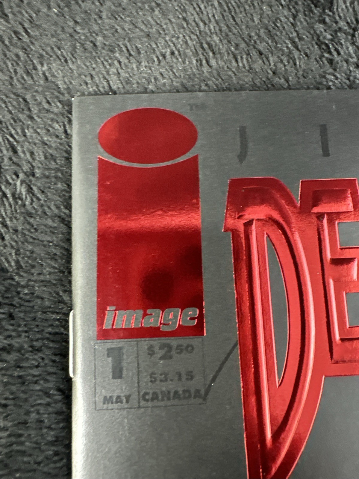 Deathblow #1 1993Image Comics - Embossed Black Variant Jim Lee First Print B/B‼️ thumbnail 18