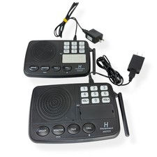 Hosmart Wireless Home Intercom System 2 Pack HY777 7-Channel VOX Intercoms