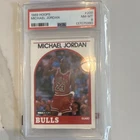 1989-90 NBA Hoops Michael Jordan #200 Chicago Bulls PSA 8 Base Basketball Card