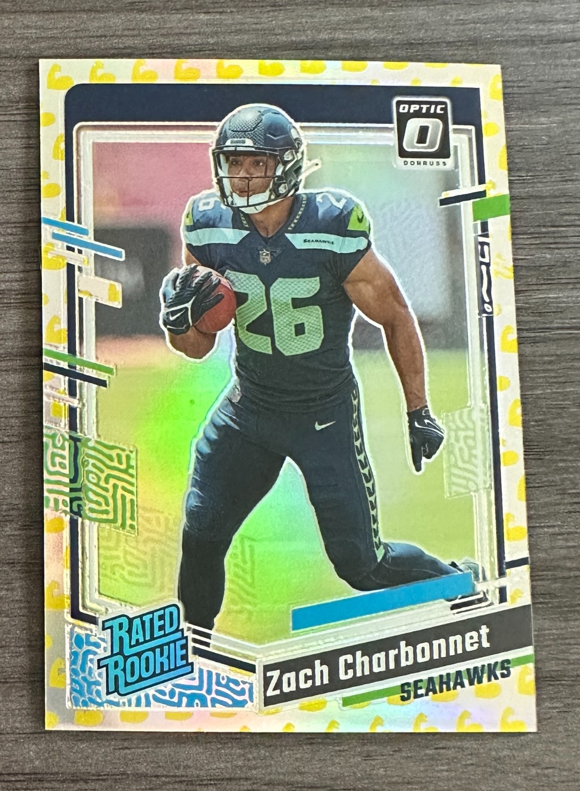 2023 Donruss Optic Flex #294 Zach Charbonnet /149 RC #X16201