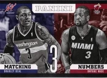 Dwayne Wade / Bradley Beal 2012-13 Panini Basketball - Matching Numbers #16 -