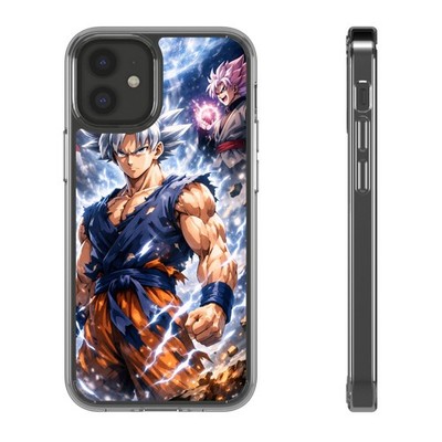 Ultra Instinct Goku Clear Case | Dragon Ball Phone Case