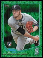 2013 Topps Green Emerald Foil Brandon Maurer Rookie #435