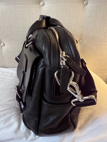 Tumi Townhouse Lonsdale Briefcase Weekender ALL LEATHER 16x12x4 Genuine Leather - Imagen 5 de 5