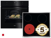 Aeg AB11B1 Set Backofen BEK43511XB + Glaskeramikkochfeld NRN64A00XB