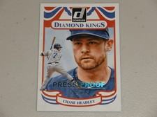 2014 Donruss Diamond Kings Silver Press Proof #30 Chase Headley 142/199